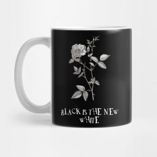 Gothic Rose Flower with Quote Mug